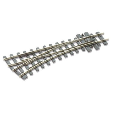 Peco SLE492 OO-9/HOn Code 80 Left Hand Small Radius Turnout Electrofrog